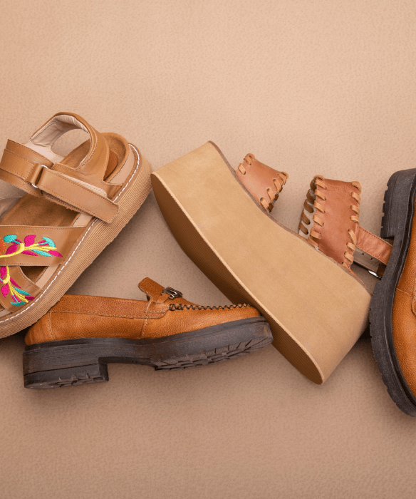 Deri Kadın  Ayakkabı Modelleri